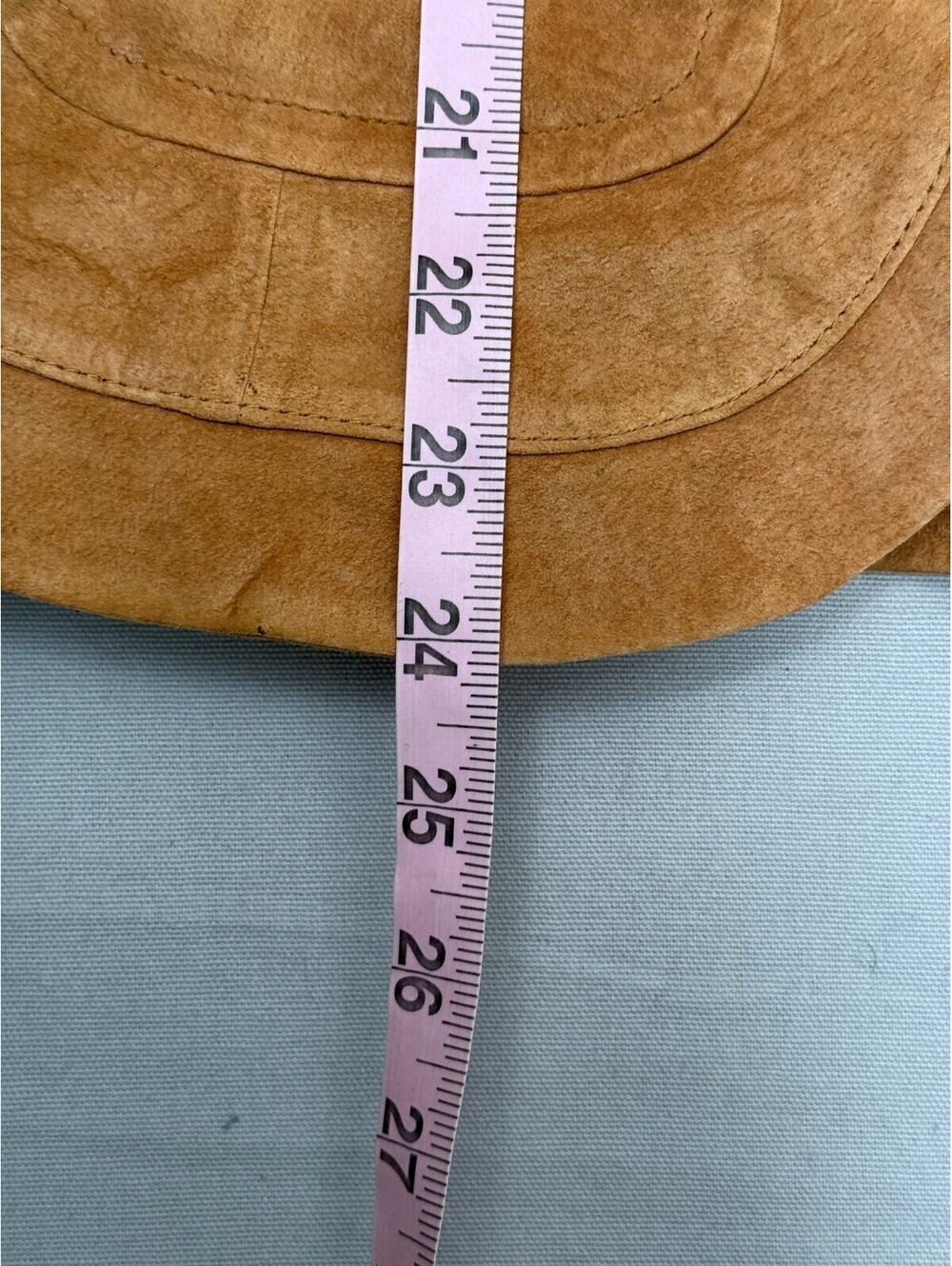 Vintage Terry Lewis Womens Suede Leather Jacket Camel - S - Picture 6 of 7